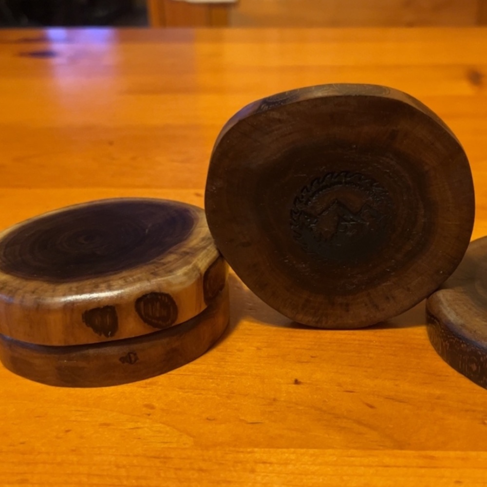 Black Walnut Coasters